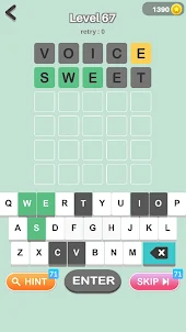 WordPuzzle - 5 Letter Game