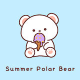 Summer Polar Bear Theme +HOME icon
