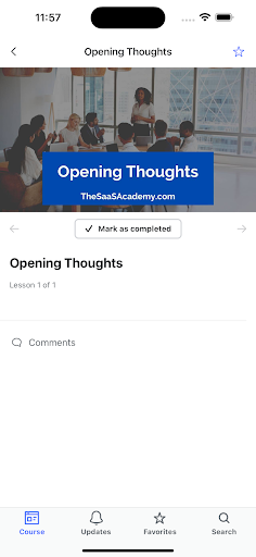 The SaaS Academy Screen 2