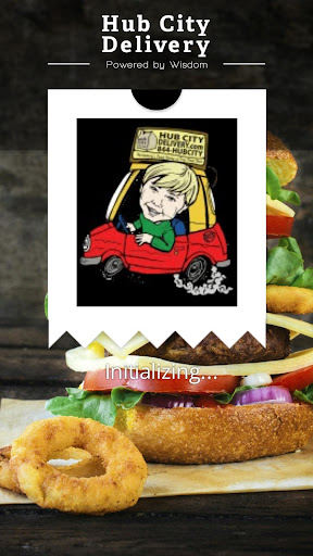 Android application Hub City Delivery screenshort