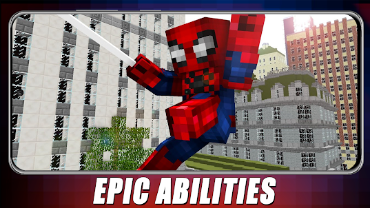 Mod Spiderman for Minecraft PE