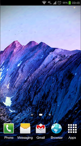 3D Kitkat 4.4 Mountain lwp