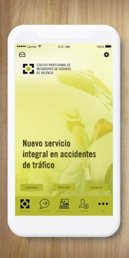 Android application App Colegio de Mediadores de S screenshort