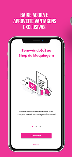 Android application Shop da Maquiagem screenshort