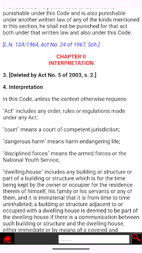 Penal Code of Kenya Screen 2