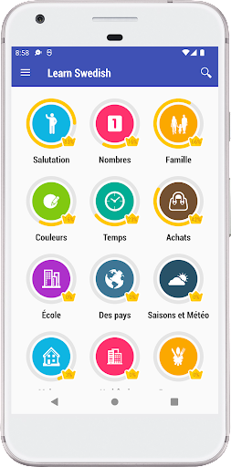 Aperçu de l'application