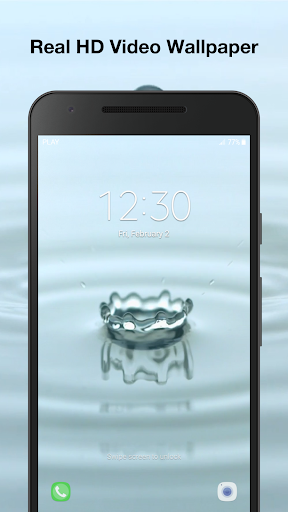 Water Drop Live Wallpaper Pro Screen 3