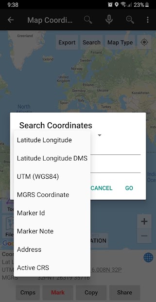Captura de Pantalla 9 UTM Geo Map android
