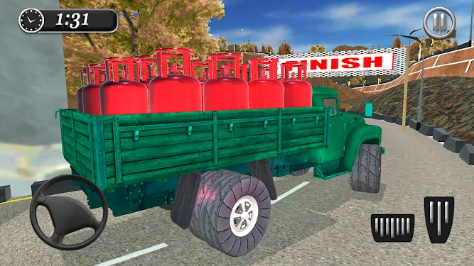 #2. Cargo Truck Driver Simulator 2 (Android) By: NA Gaming studios