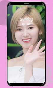 Screenshot 7 Sana Twice Wallpaper HD 4K android