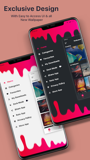 Android application Ultra HD Wallpaper screenshort