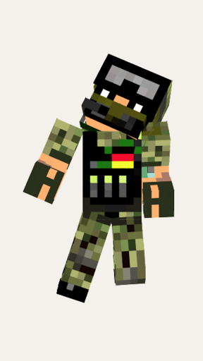 Military Soldier for Minecraft pe