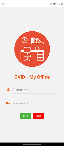 Android application OVID - My Office QR Attendance screenshort