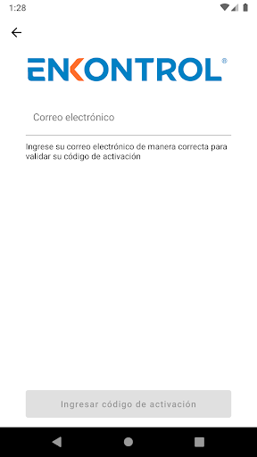 Android application Enkontrol v10 screenshort