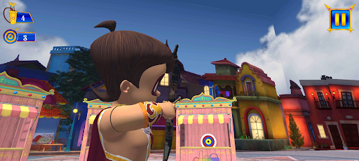 Screenshot of Chhota Bheem Archery in Mexico