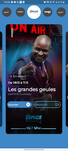 Android application HADAFO MEDIAS screenshort