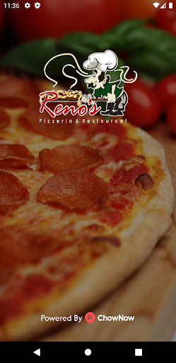 Android application Reno's Pizzeria screenshort