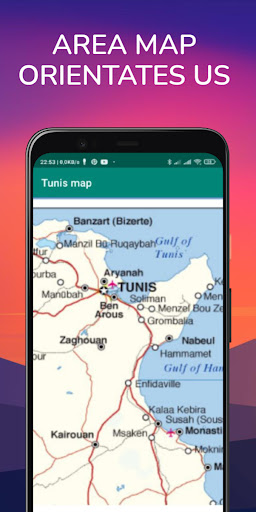 Tunis map Screen 3
