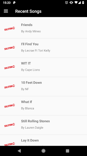 Solution FM Screen 3
