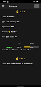 Captura de Pantalla 1 Cell Signal Monitor android