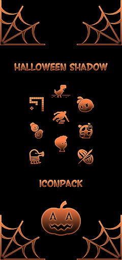 Screenshot of Halloween Shadow Icon Pack