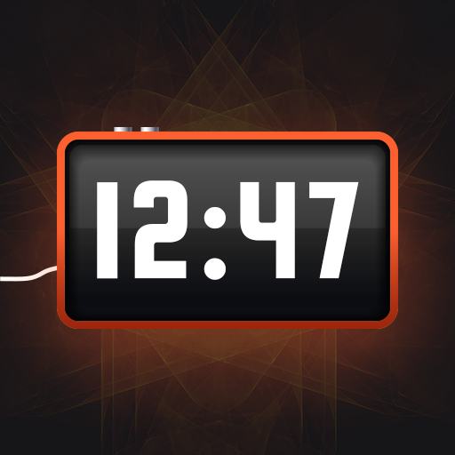 Huge Clock Fullscreen Display Logo