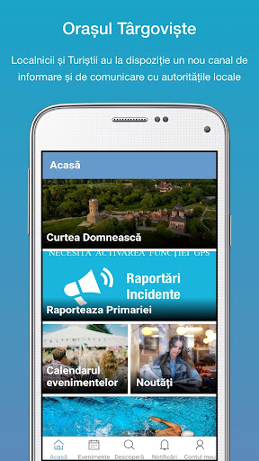 Android application Târgoviște City screenshort