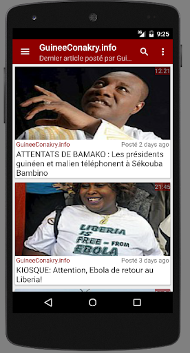Guinée  Actualité en Guinée