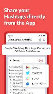 AI Wedding Hashtags Generator