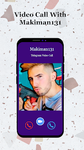 Makiman131 Calling You - Fake Video Call Makiman 1.7 APK screenshots 2