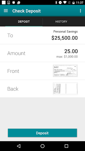 Delta Community Credit Union Screen 3