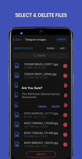 Cleaner For Telegram - File Ma Screen 3