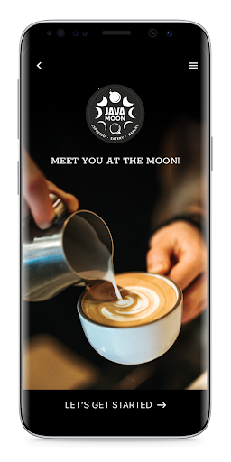 Android application Java Moon screenshort