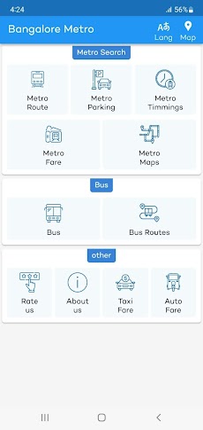 Bangalore Metro Route Map Fareのおすすめ画像1