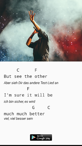 SoundInfo - Song Lyrics Screen 3