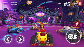 Game screenshot Starlit на колёсах: Супер Карт hack