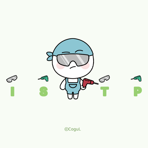 카카오톡 테마 - Mbti_잇팁 white ver logo