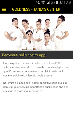 Android application Tania's Center - Goldness screenshort