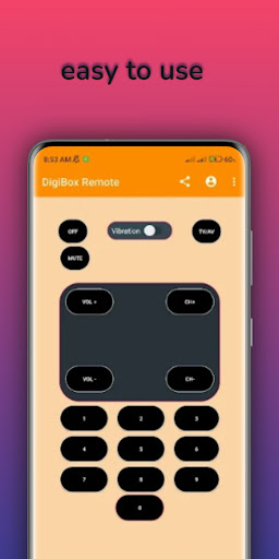 Remote for Digi Box Screenshot 3 - AppWisp.com
