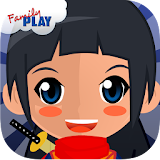 Ninja Girl Toddler Kids Games icon