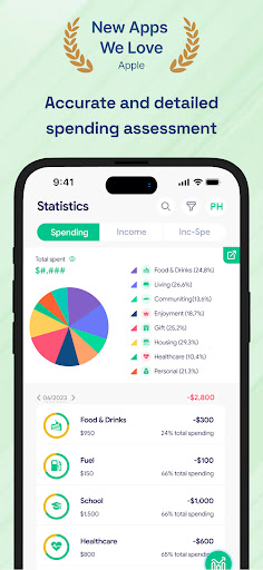 Budget Planner & Tracker: HeDa Screen 2