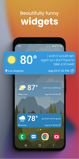 Funny Weather: Rude Forecast Screen 2
