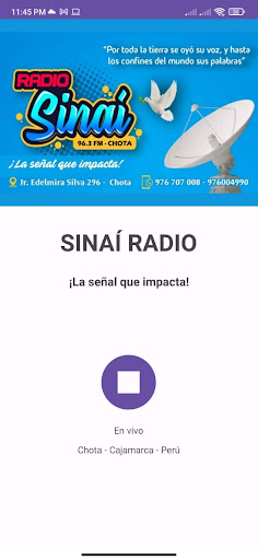 SINAÍ Radio Screen 2
