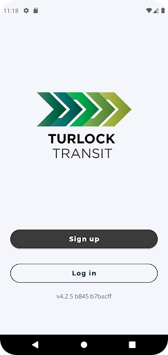 Android application Turlock Transit screenshort