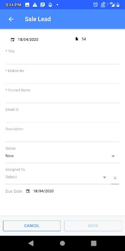 Innoventry CRM Screen 3