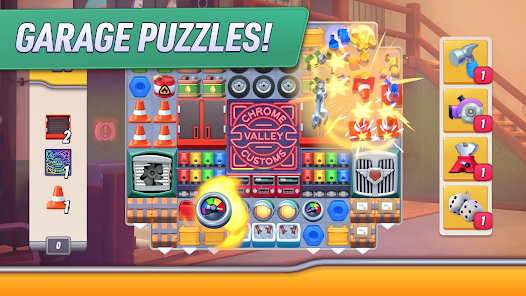 Garagem retro - puzzle online