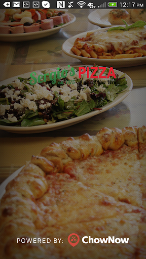 Android application Sergio's Pizza screenshort