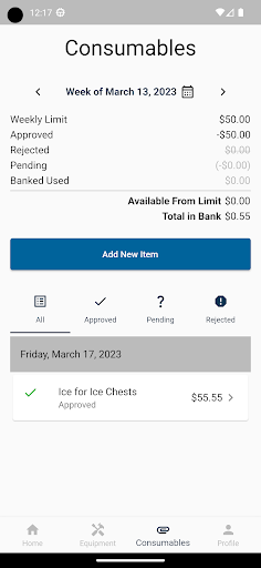 Android application Eagle Infrastructure Services screenshort