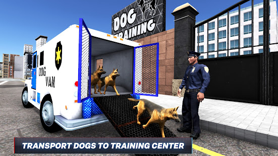 Police Dogs Van Driver Games screenshots 2