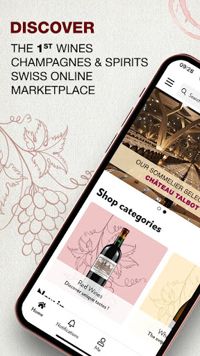 Android application MyPrivateCellar screenshort
